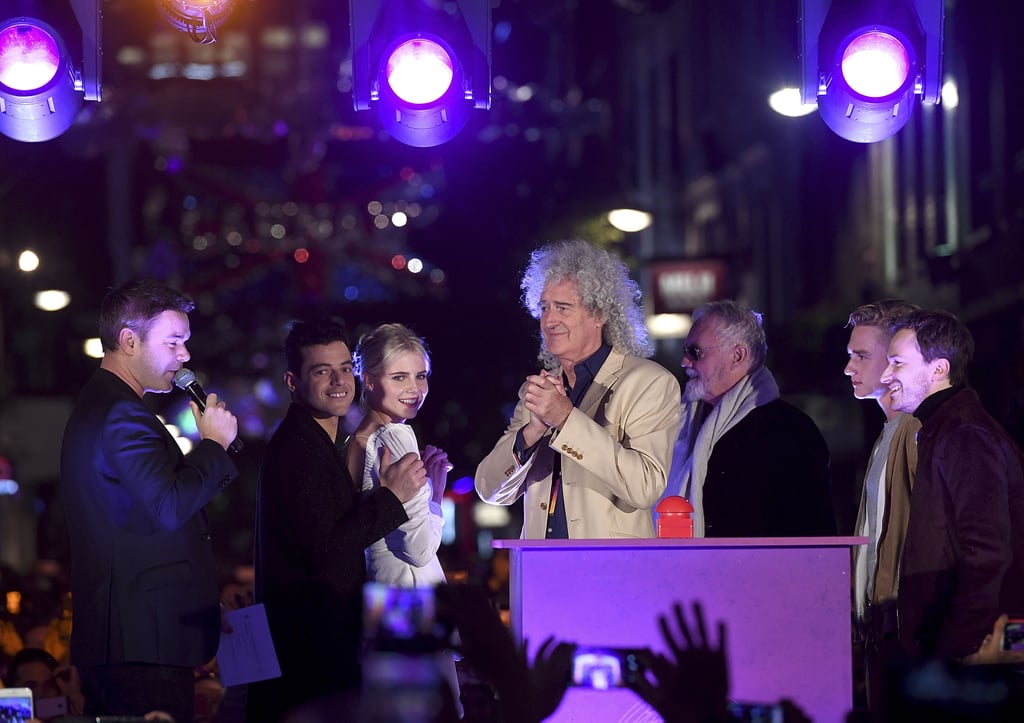 Queen Bohemian Rhapsody Lights on Carnaby Street in London