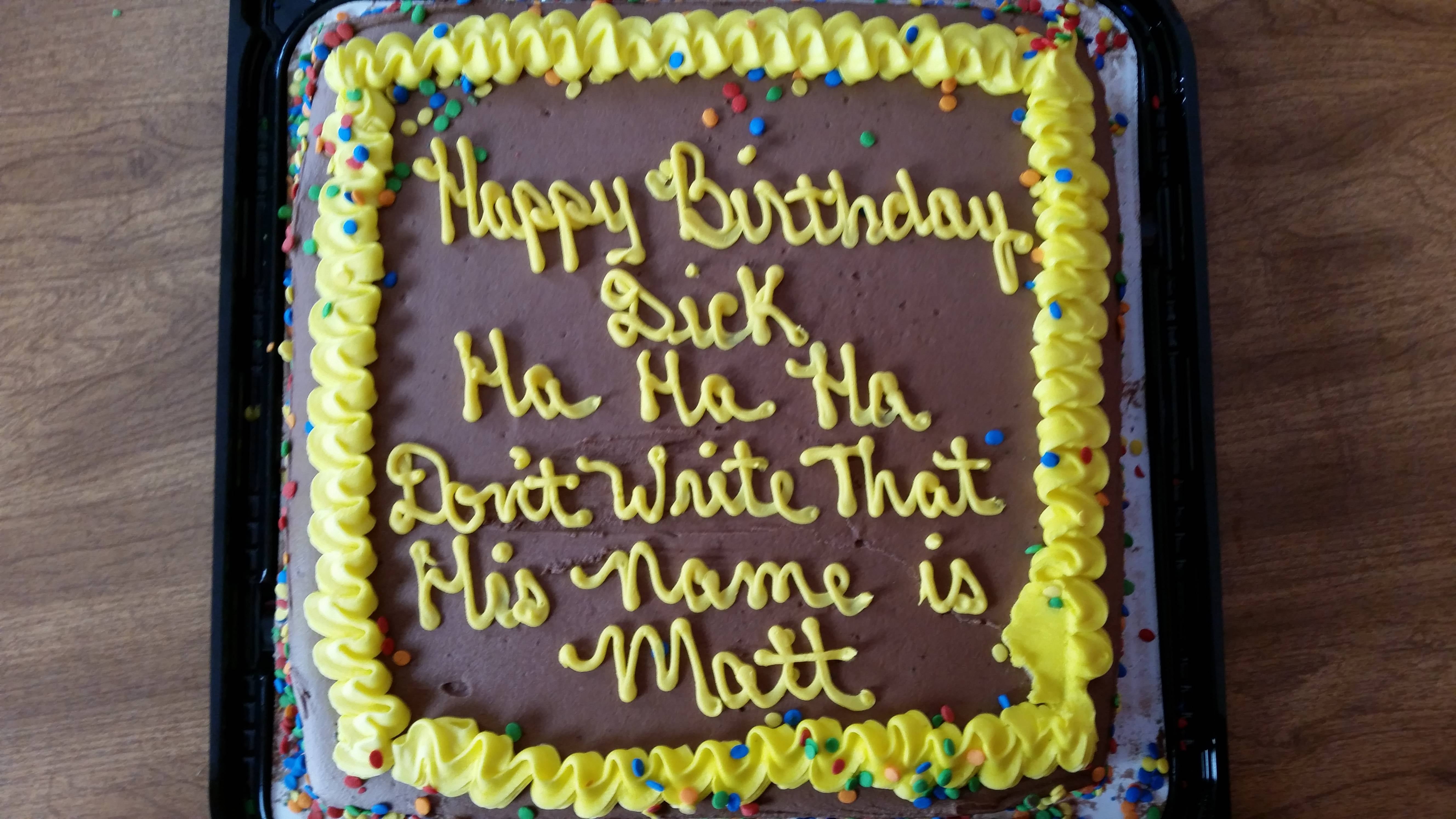 funny birthday cakes