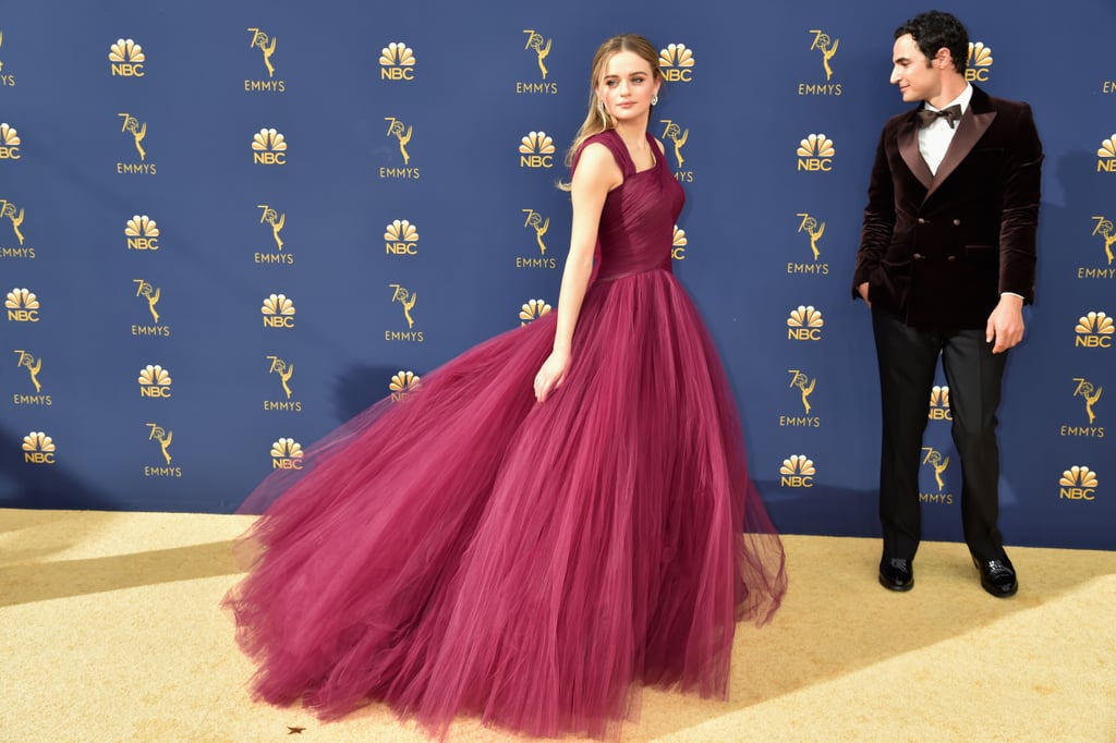 Joey King in Zac Posen Dress at the 2018 Emmys