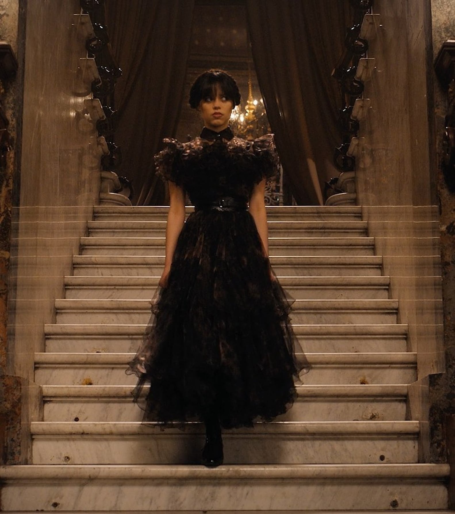 Wednesday Netflix Costume Designer Interview POPSUGAR Fashion