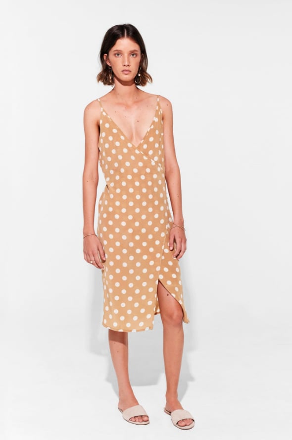 sir the label polka dot dress