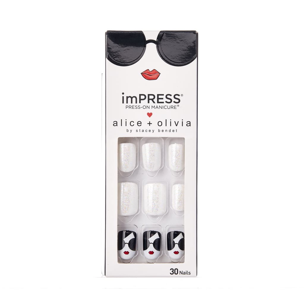 Alice + Olivia x Kiss imPRESS Press-On Manicure in Stace Face