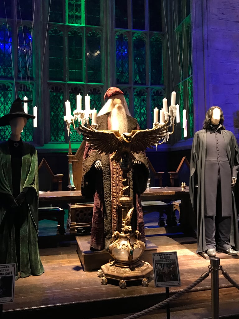 Dumbledore, no doubt reading off a list of his favorite horror movies.