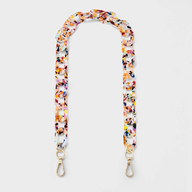 Shop Target's Chain Shoulder Handbag Strap in Multicolored