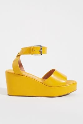 Rachel Comey Juno Leather Wedge Sandals