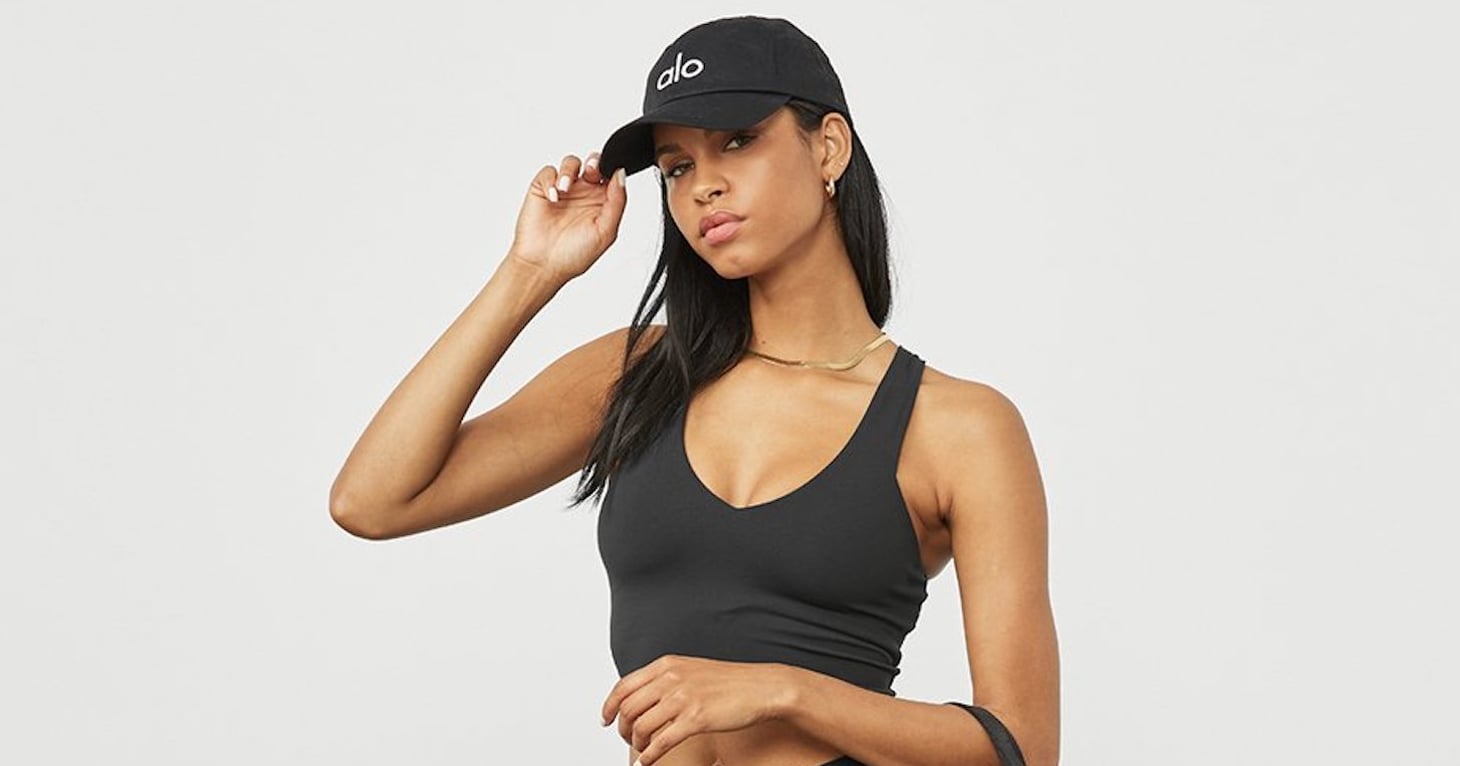 A Cropped Top: Alo Airbrush Real Bra Tank, 11 Cute Alo Yoga Pieces Worth  Scooping Up, All Under $100