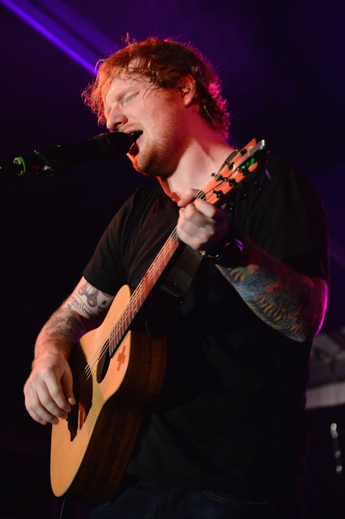 Pictured: Ed Sheeran