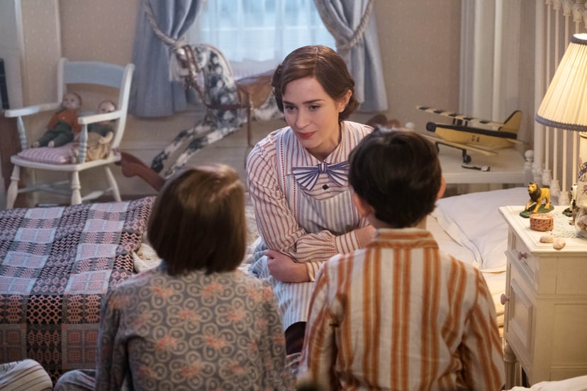 Emily Blunt is Mary Poppins in Disney's MARY POPPINS RETURNS,  a sequel to the 1964 MARY POPPINS , which takes audiences on an entirely new adventure with the practically perfect nanny and the Banks family.