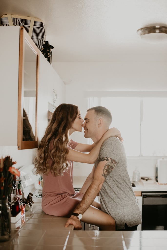 Champagne and Candy Engagement Shoot
