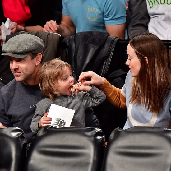 Olivia Wilde and Her Family at Brooklyn Nets Game Dec. 2016