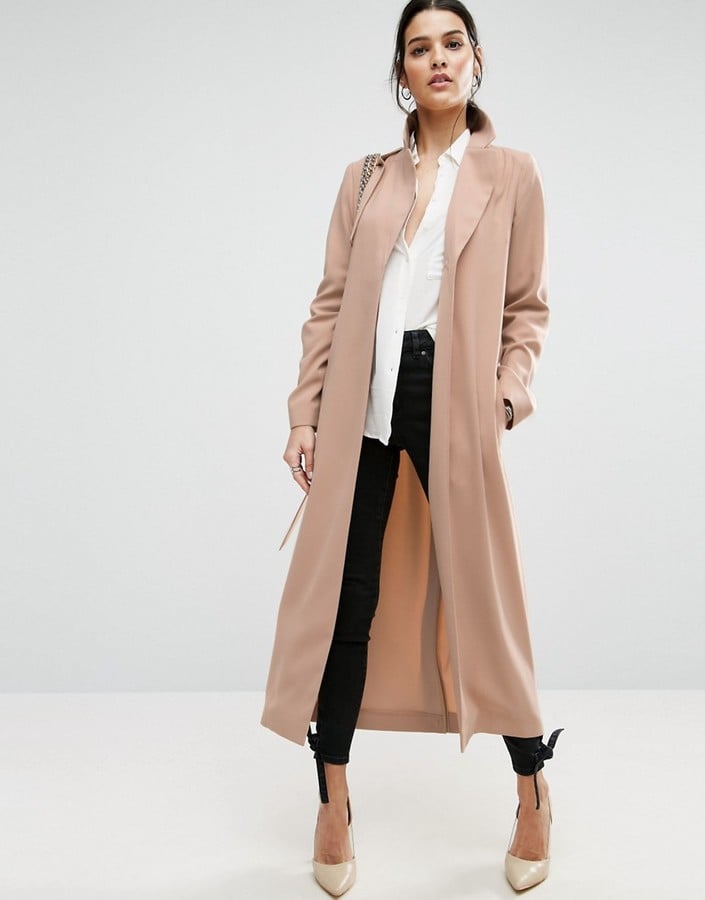 ASOS Crepe Duster Trench