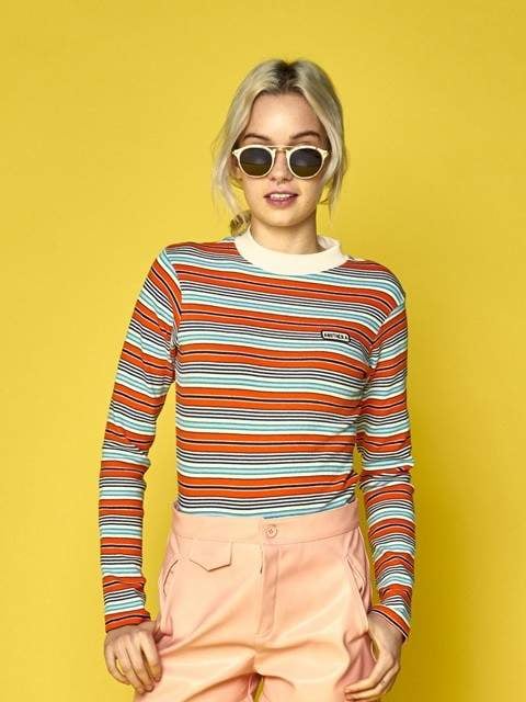W Concept Polly Stripe T-Shirt
