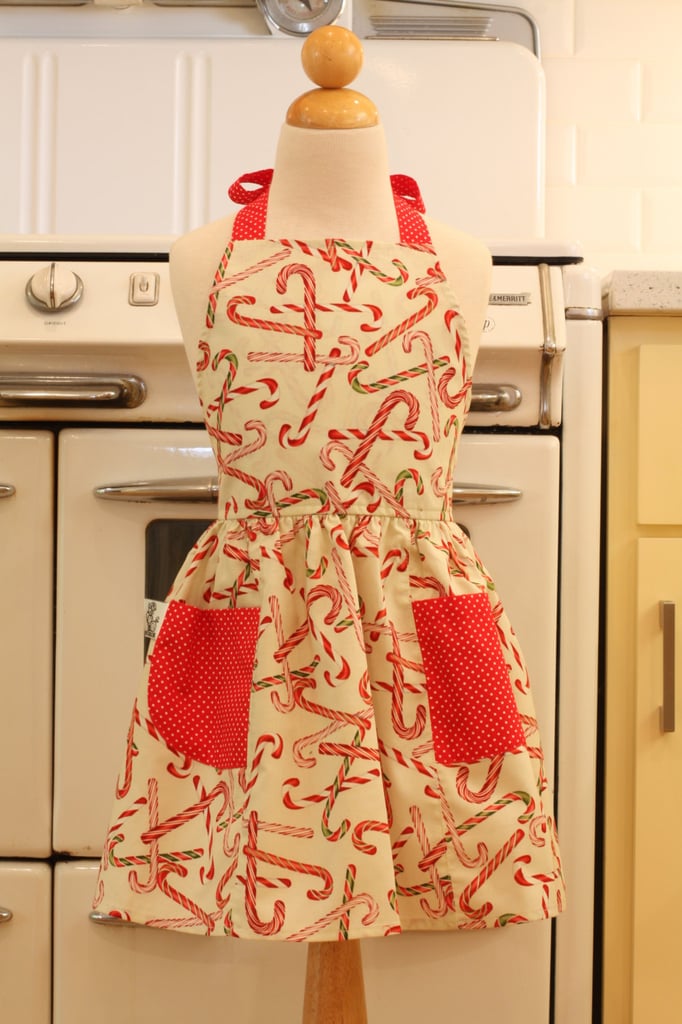 Boojiboo Retro Kids Candy Cane Apron (17) Etsy Stocking Stuffers For