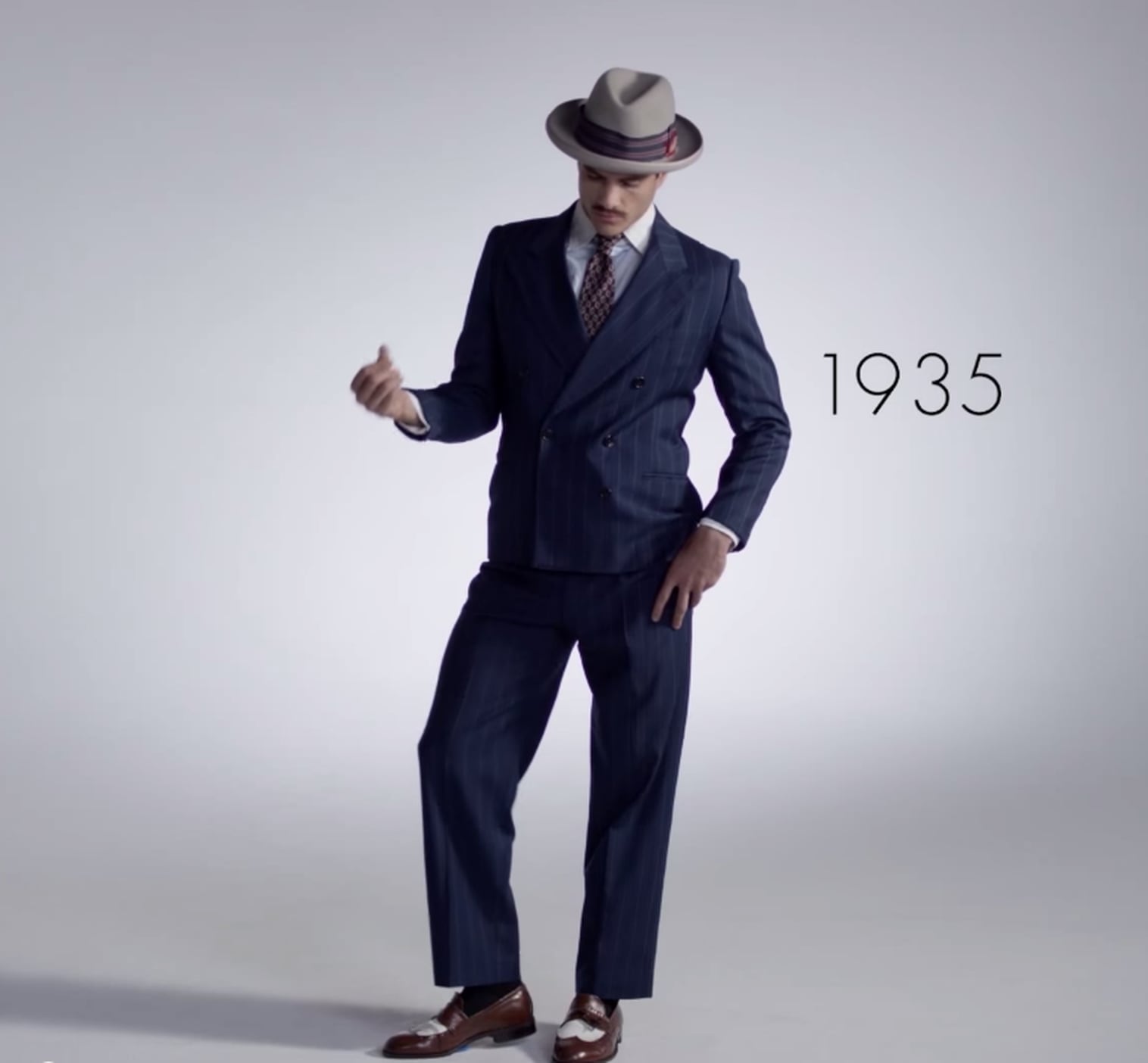 100 Years of Men's Fashion Video | PS Fashion