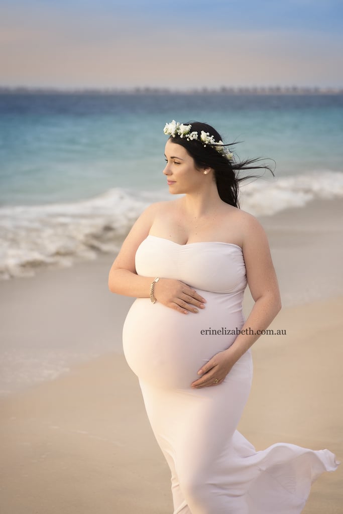 Pregnancy Photo Shoot of Mom Expecting 5 Babies