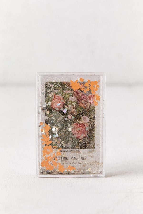 Instax Mini Glitter Floral Picture Frame