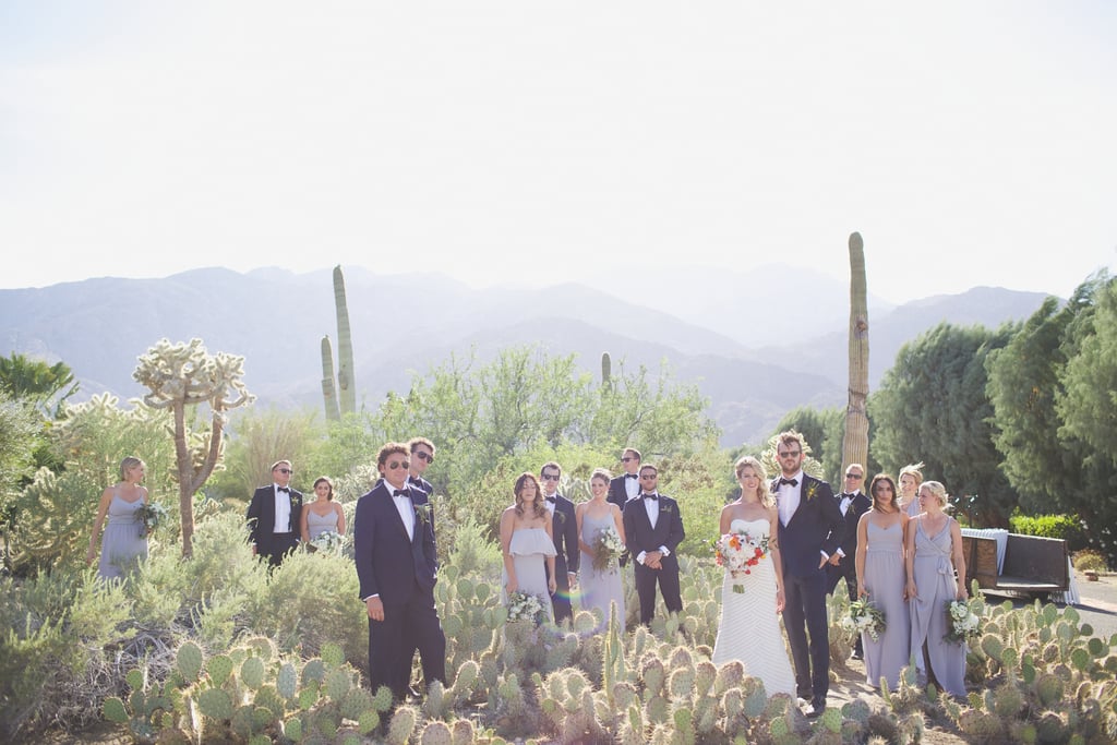 Stylish Palm Springs Wedding Pictures