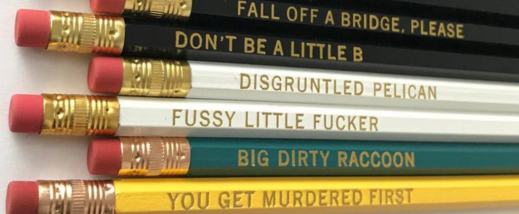 Rude Schitt's Creek Pencil Set on Etsy