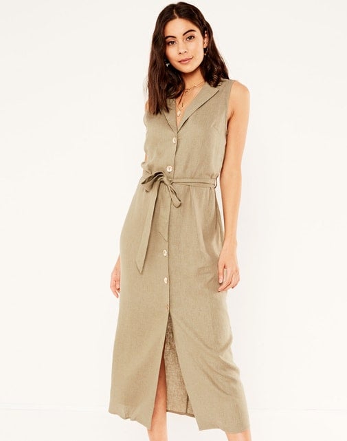 safari shirt dress