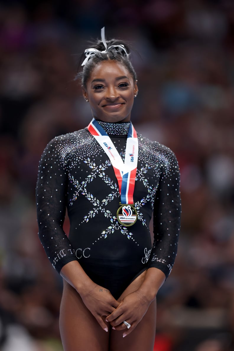 Simone Biles's Butterfly Hand Tattoo