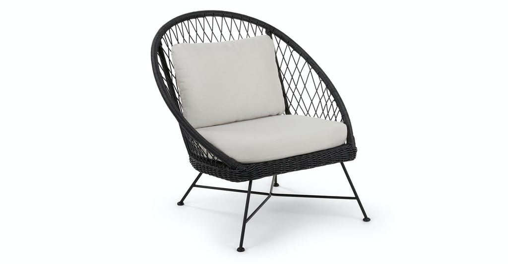 Article Aeri Lily White Lounge Chair