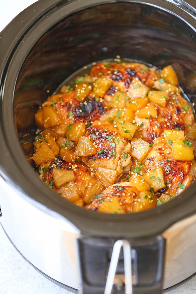 Slow-Cooker Pineapple Chicken | Garlicky Chicken Recipes | POPSUGAR ...