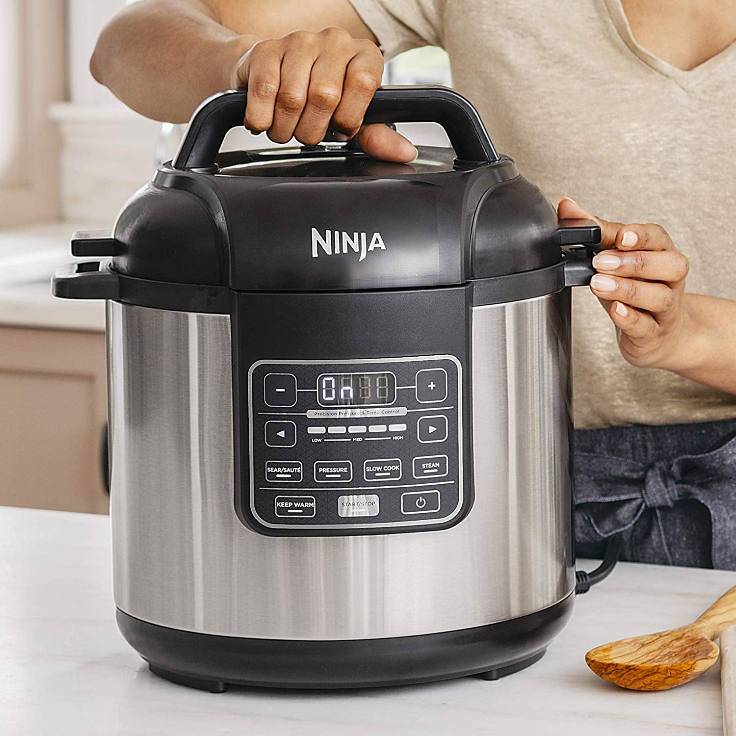 Ninja Pressure Cooker and Air Fryer on Sale on