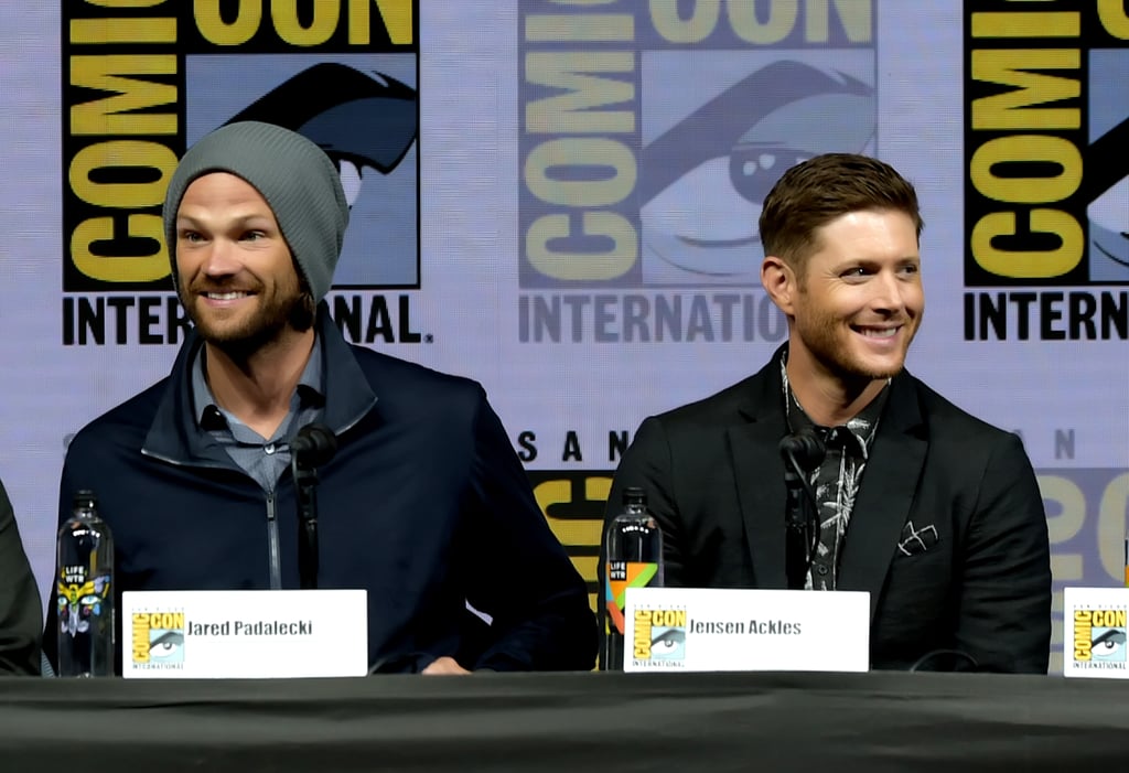 Jensen Ackles and Jared Padalecki at ComicCon 2018 POPSUGAR