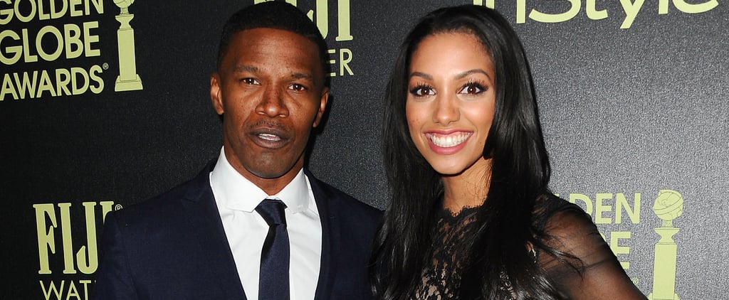 Jamie and Corinne Foxx at InStyle Golden Globes Event