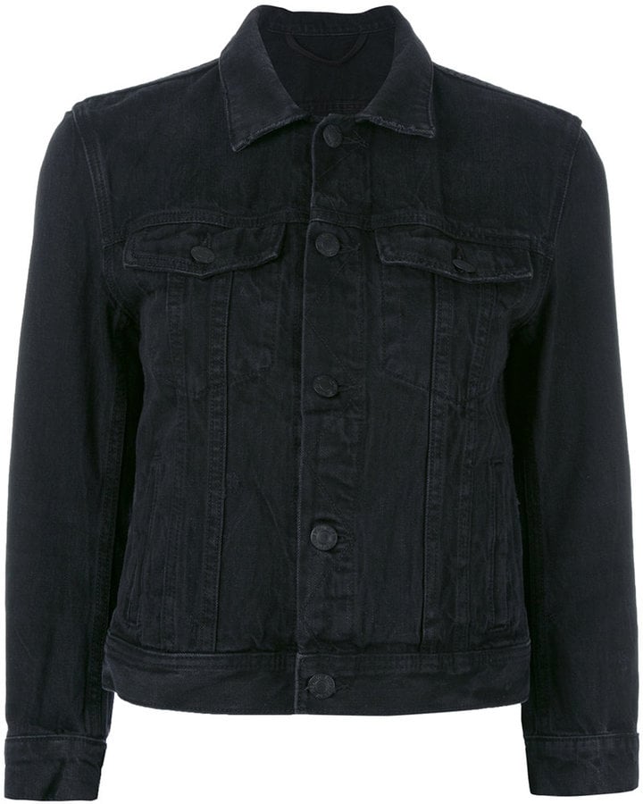 Helmut Lang Cropped Denim Jacket 