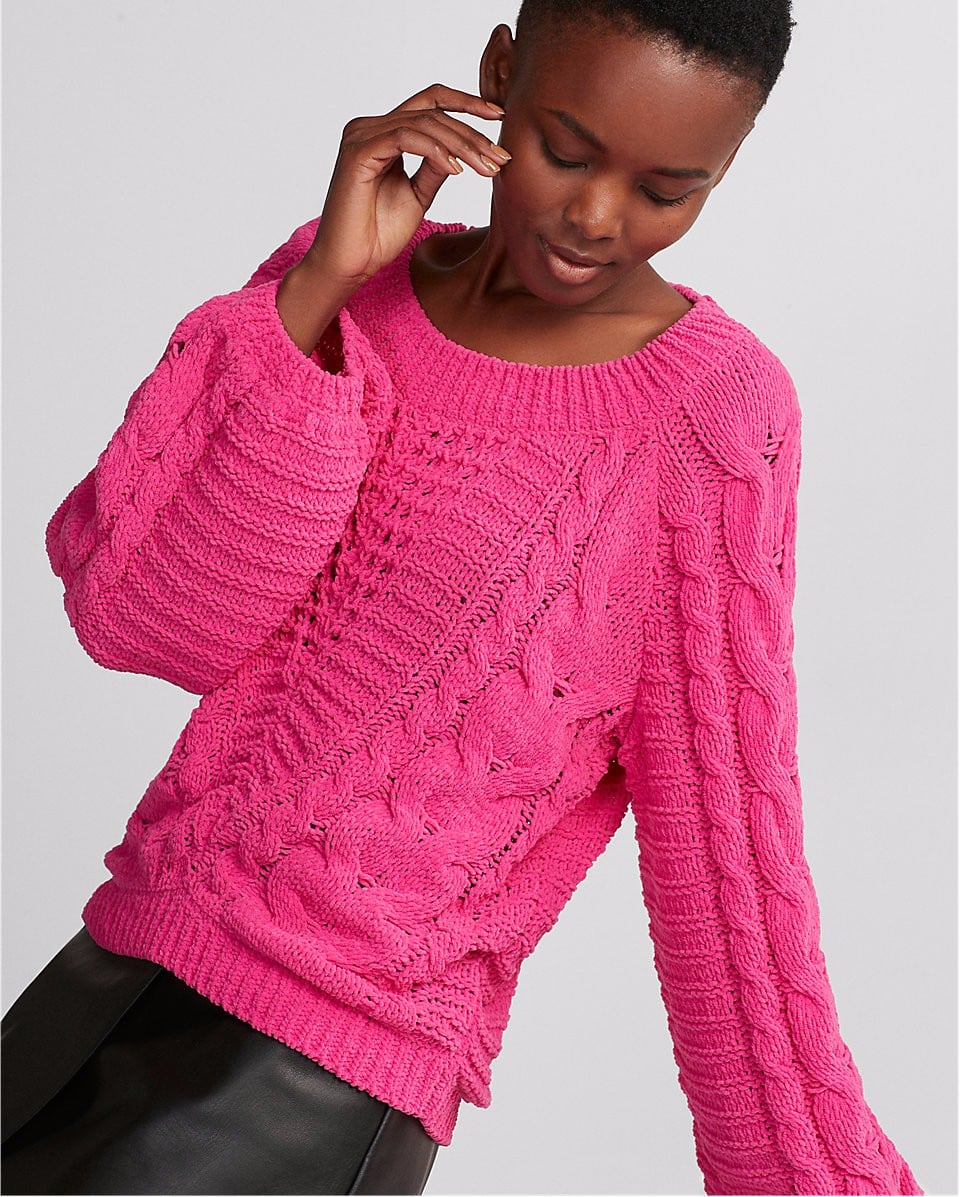 Extreme circle on sale hem tunic sweater