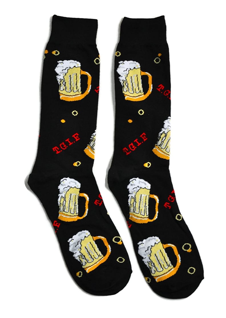 Patterned Beer Socks