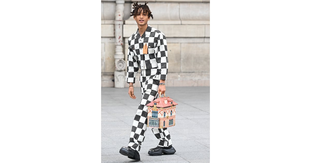 Jaden Smith at Louis Vuitton Fall 2023, Jaden Smith Wows in a Crop Top and  Dollhouse Purse at PFW