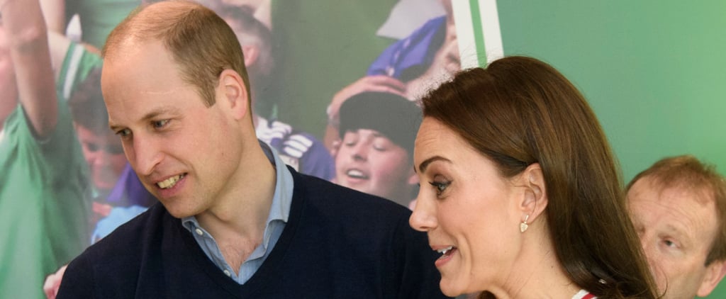 Will and Kate Received Customized Jerseys For Their Kids in Belfast, and They're SO Cute
