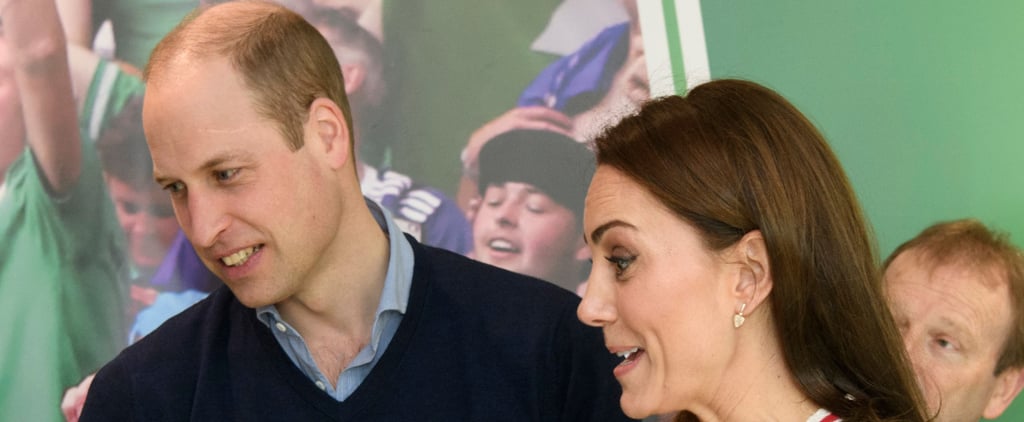 Prince William and Kate Middleton Receive Jerseys in Belfast