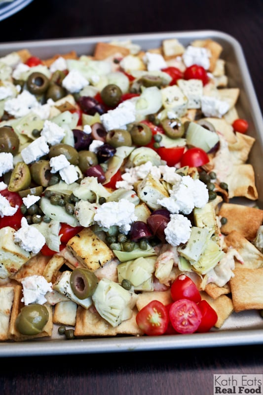 Mediterranean Nachos