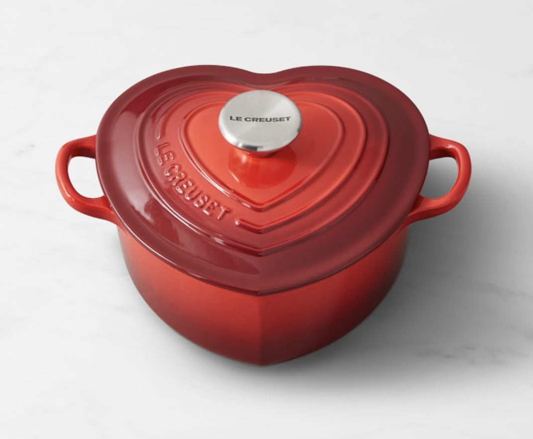 Forget Cupid, Treat Yourself to a Heart-Shaped Le Creuset This Year