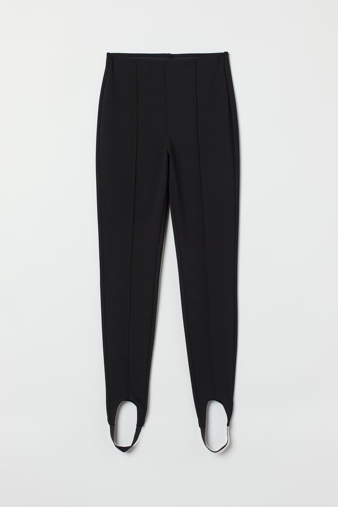 Crease-Front Stirrup Leggings