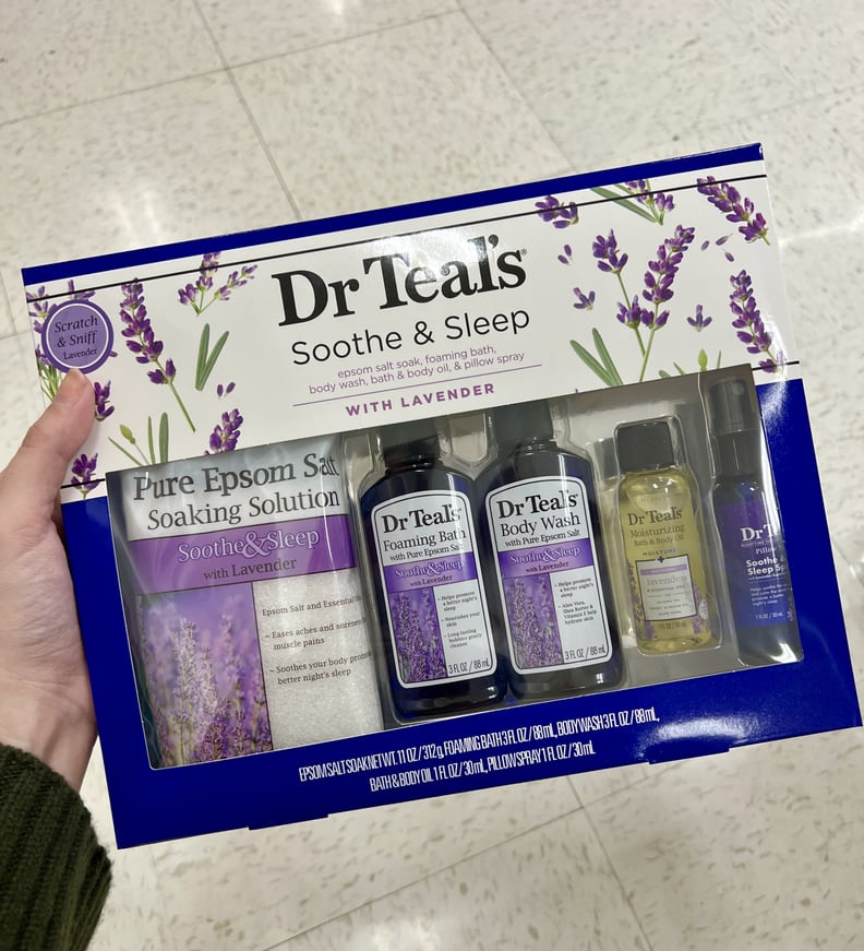 For Relaxation: Dr. Teal's Lavender Regimen Bath and Body Gift Set