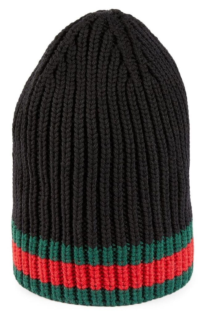 Gucci Stripe Wool Beanie