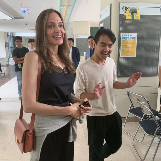 Angelina Jolie Drops Maddox Off at College Instagram