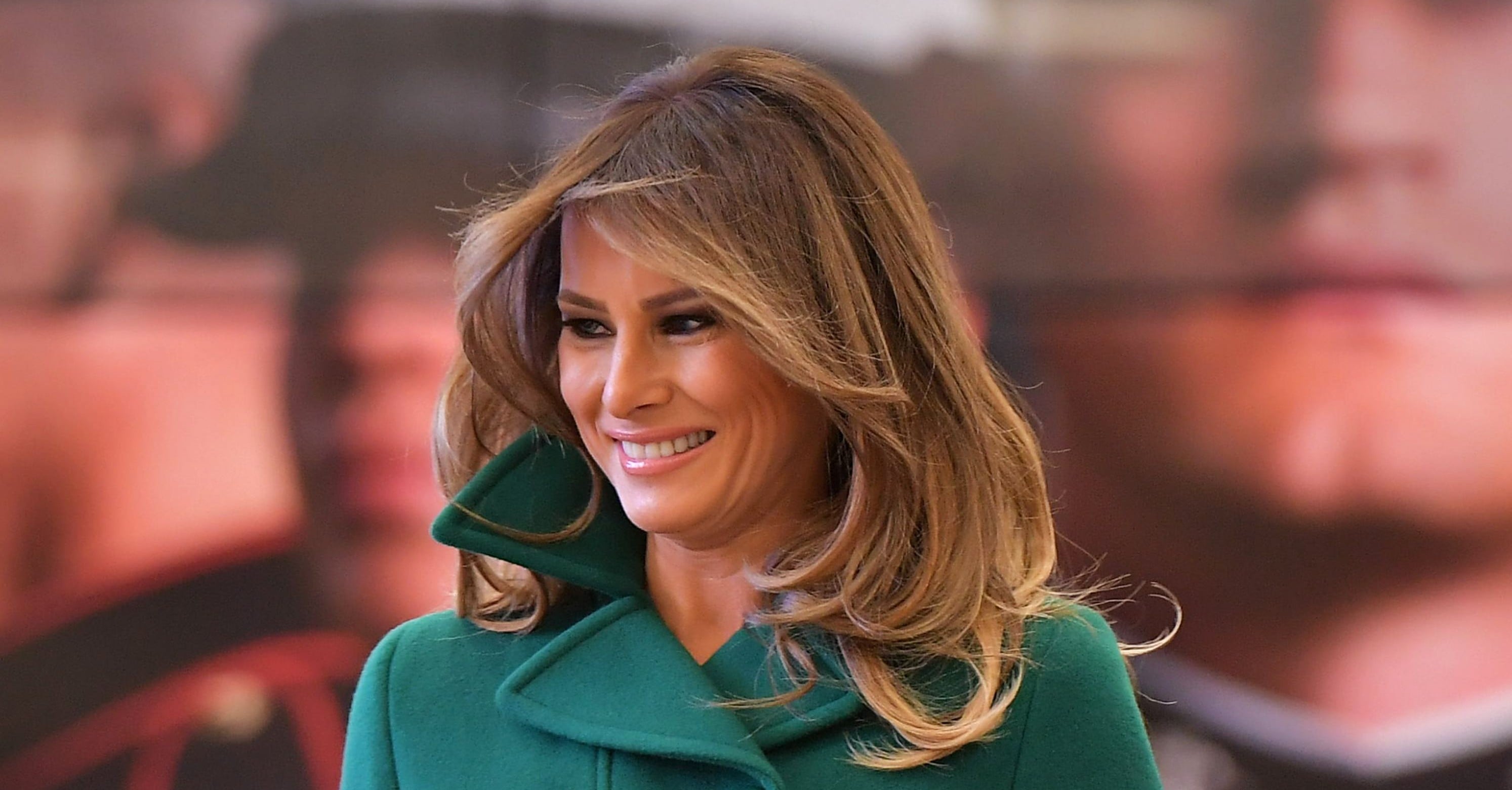 Melania Trump's Green Prada Coat | PS Fashion