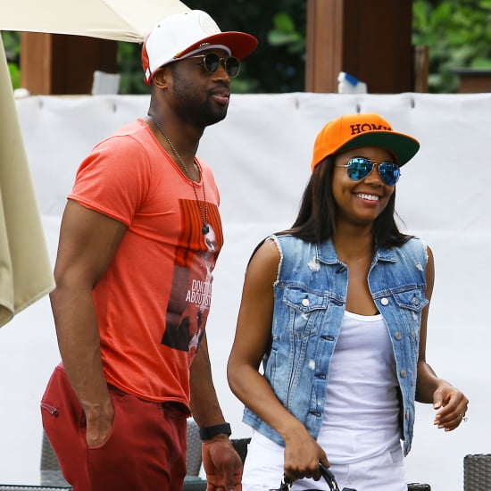 Gabrielle Union and Dwyane Wade Having Lunch in Miami