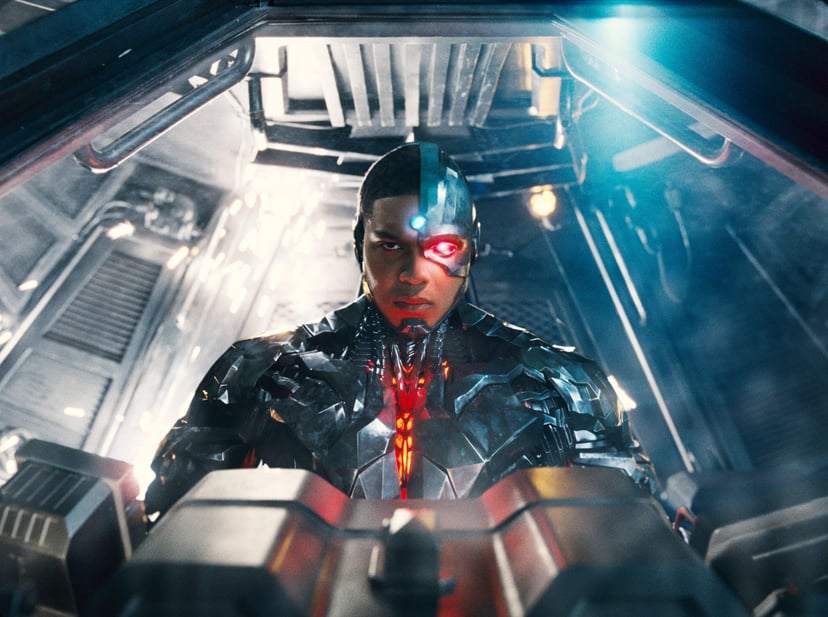 JUSTICE LEAGUE, Ray Fisher as Cyborg, 2017.  Warner Bros. Pictures /Courtesy Everett Collection