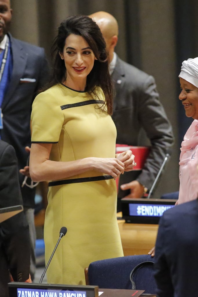 Amal Clooney at United Nations in NYC March 2017