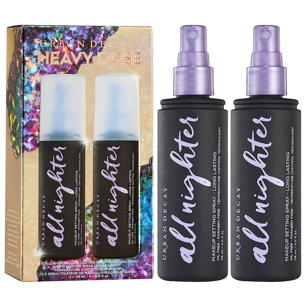 Urban Decay Heavy Dose All Nighter Long-Lasting Makeup Setting Spray Gift Set