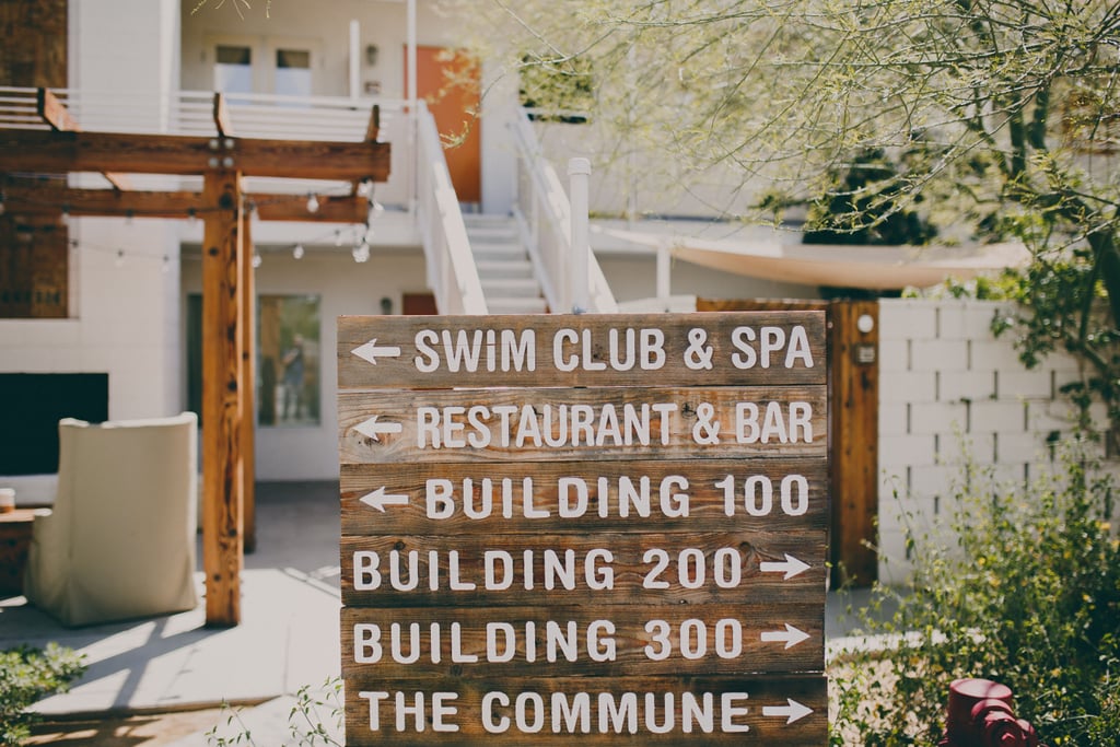 Trendy Palm Springs Wedding