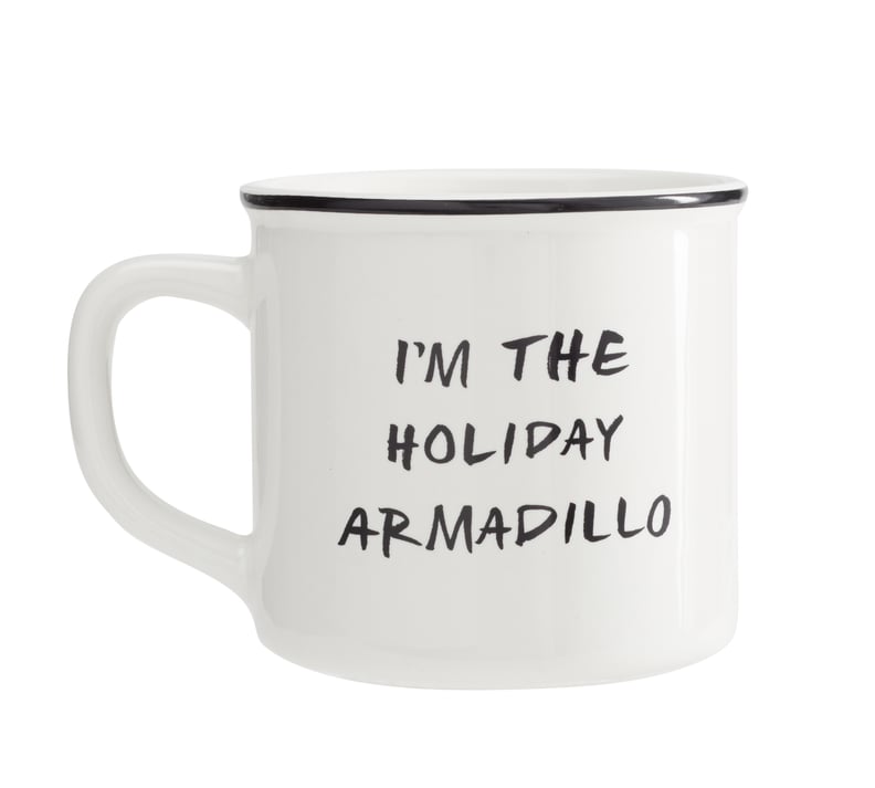 Pottery Barn Friends Holiday Armadillo Mug