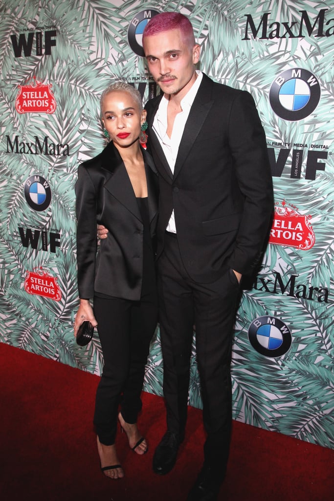 Pictured: Zoë Kravitz and Karl Glusman