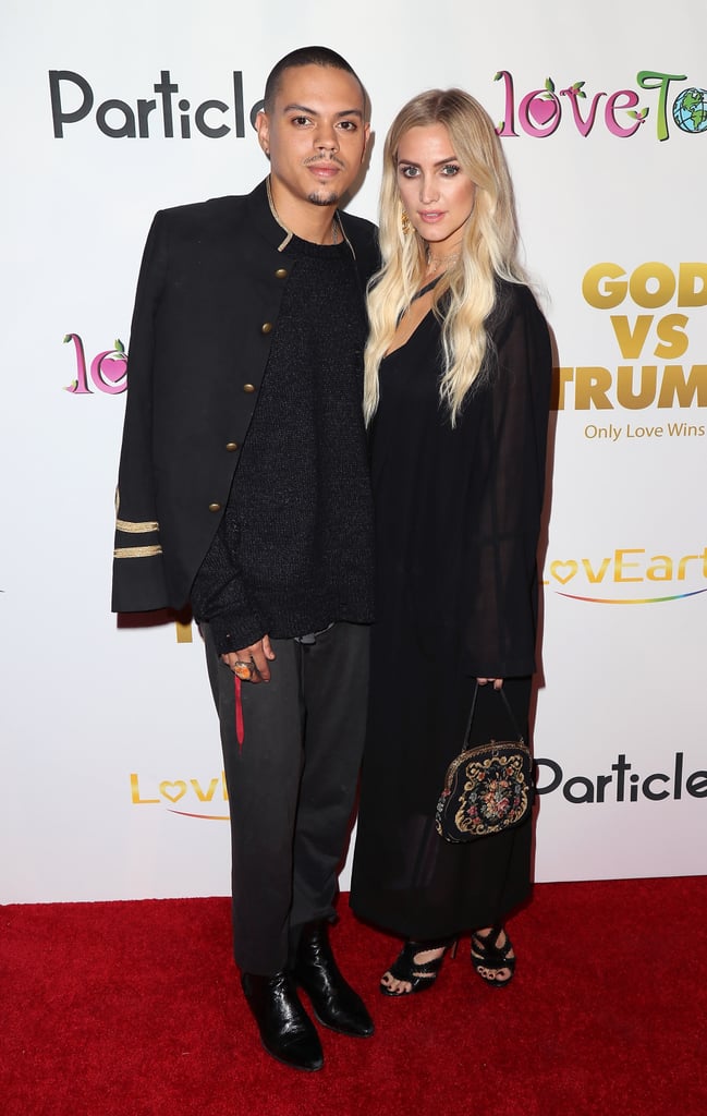 Ashlee Simpson and Evan Ross at God vs. Trump Premiere 2016